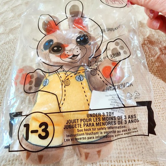 McDonalds 2020 Happy Meal Toy: Bear Plush for Children 1-3 years - NEW - Picture 2 of 3